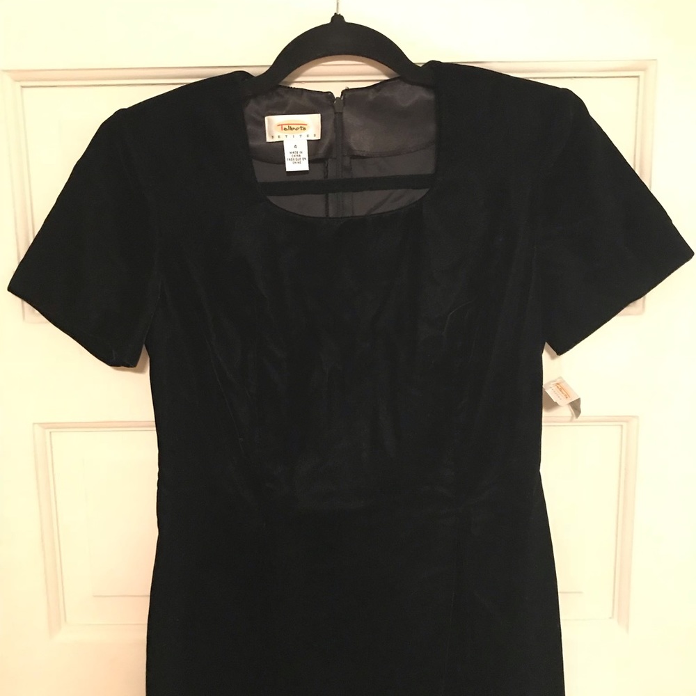 Talbots Velvet LBD